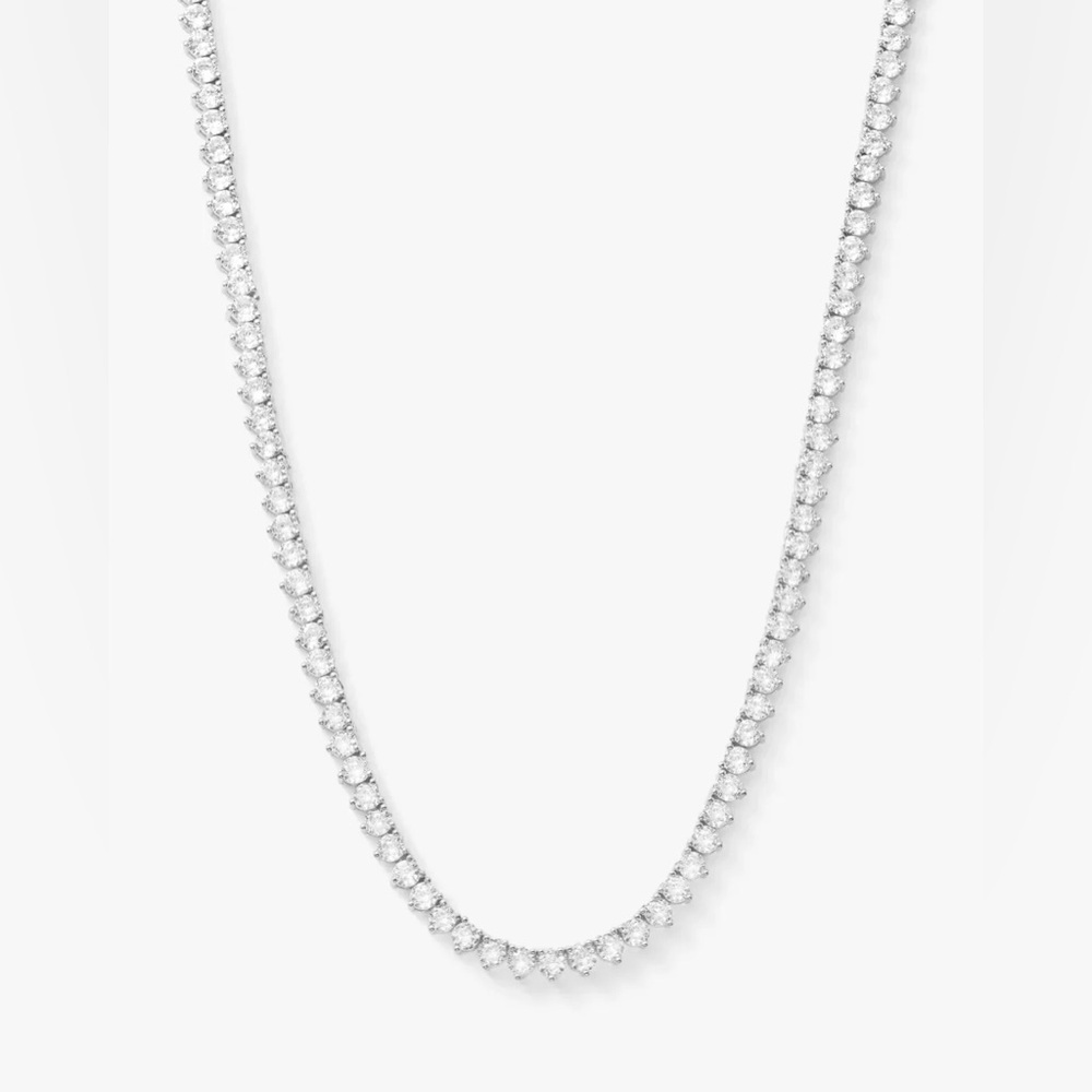 Not Your Basic Tennis Necklace
Silver|White Diamondettes
Orig price$198.00